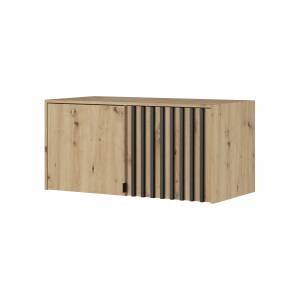 Nadstawka na szafę NIKO LAMELE 105 cm dąb artisan